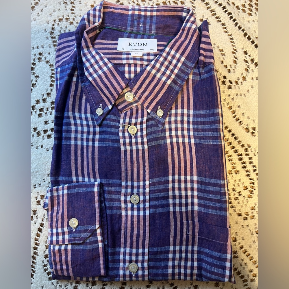 ETON Linen Dress Shirt